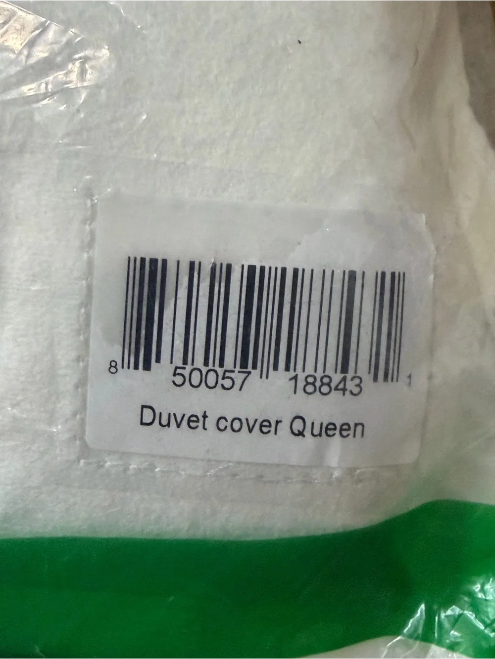 Faunna White Cotton Duvet Cover